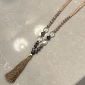 Nakamol necklace tassel Anthropologie
